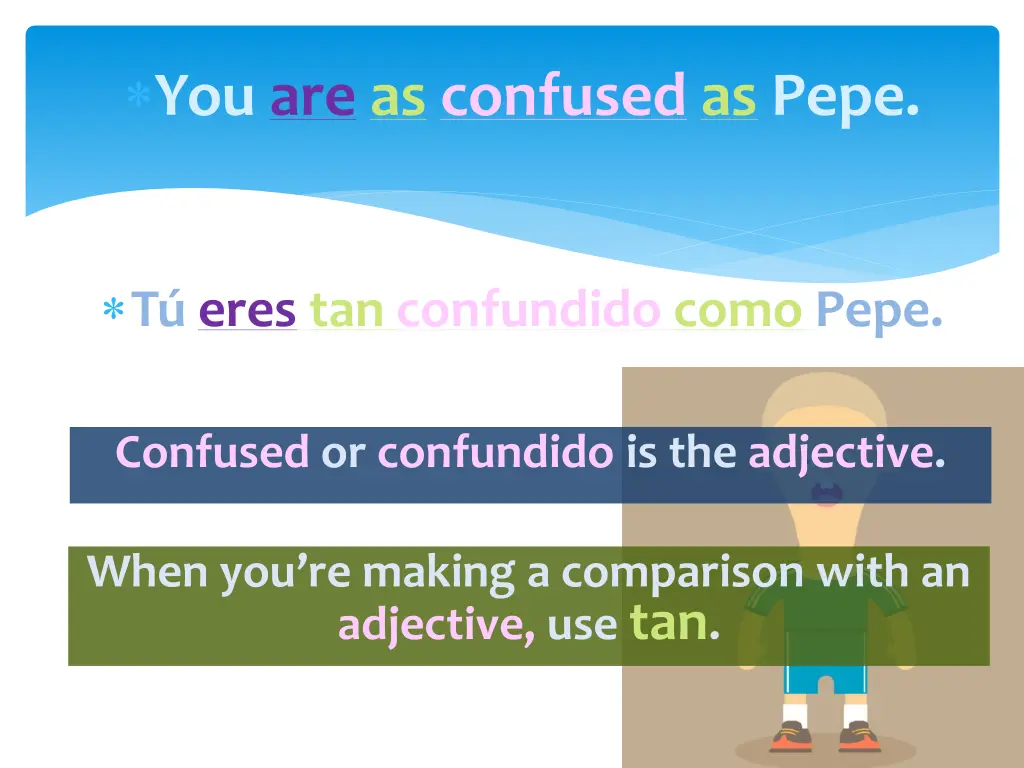you are as confused as pepe