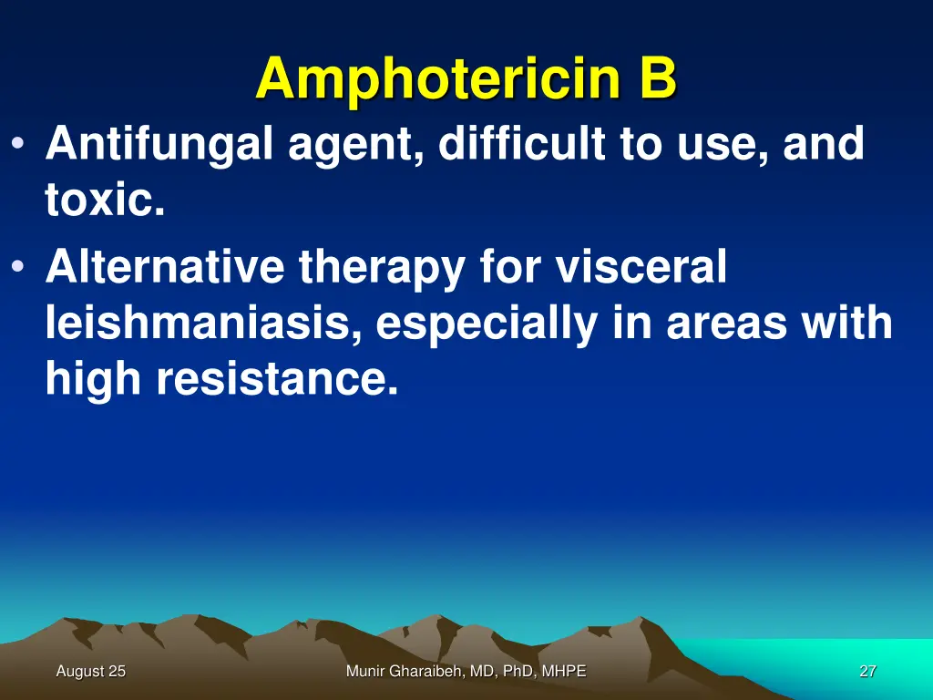 amphotericin b