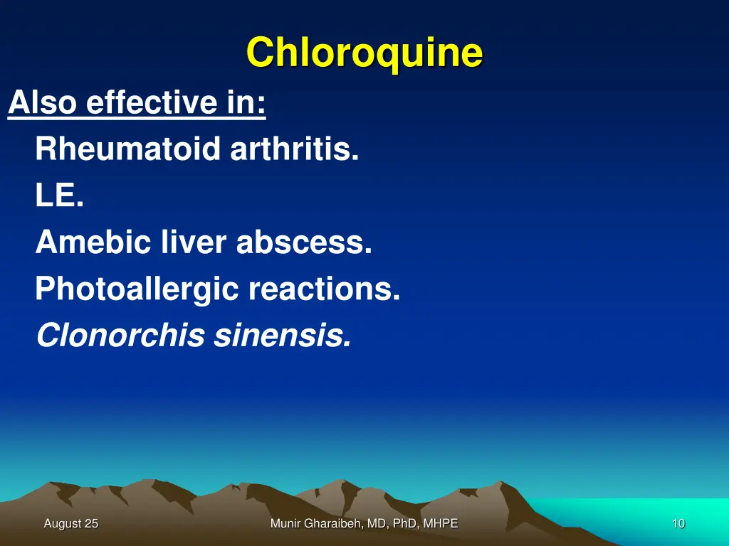 chloroquine 4