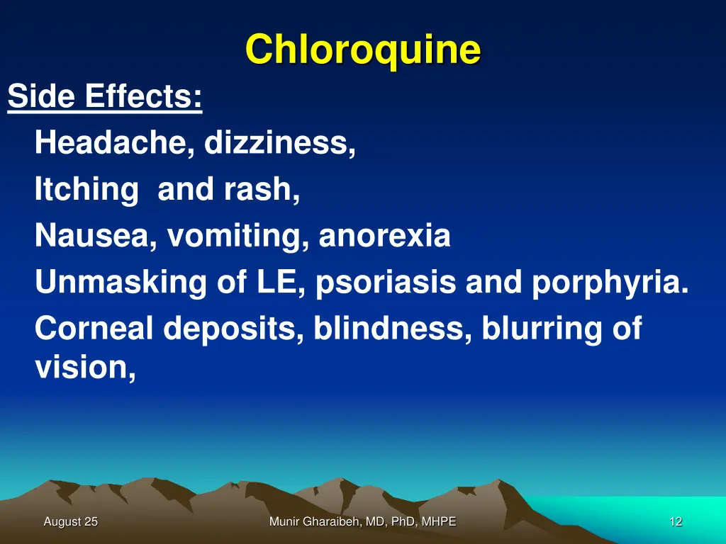 chloroquine 5