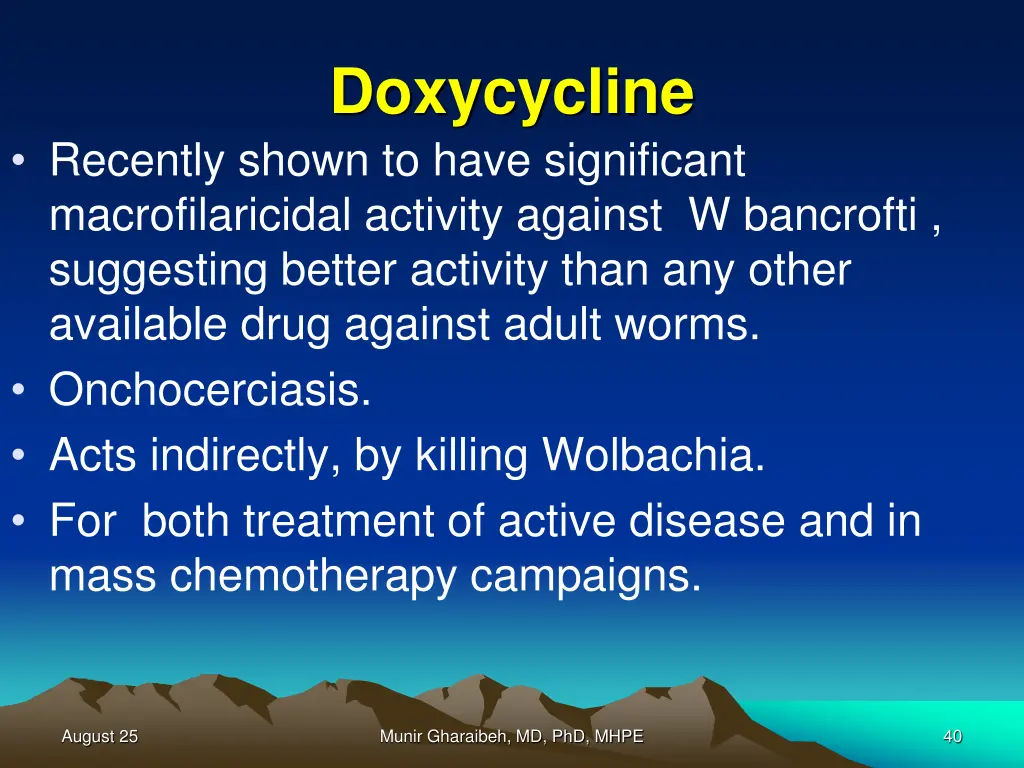 doxycycline