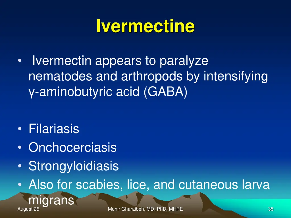 ivermectine