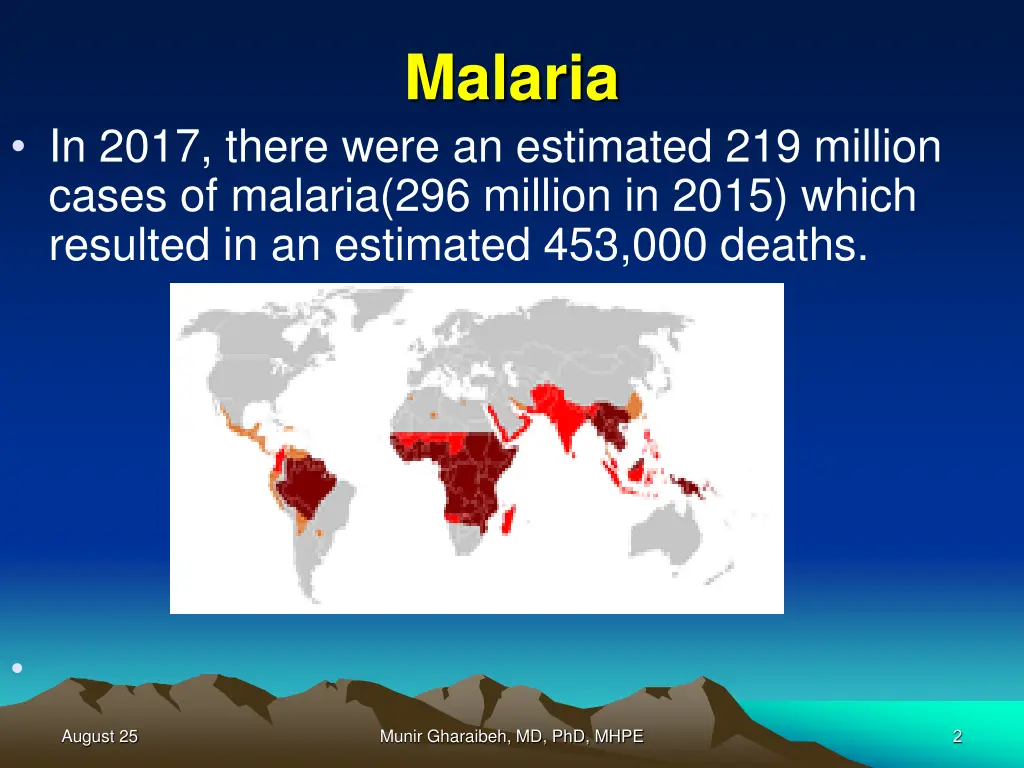 malaria
