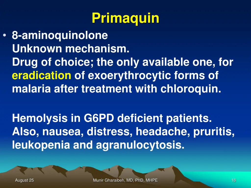 primaquin