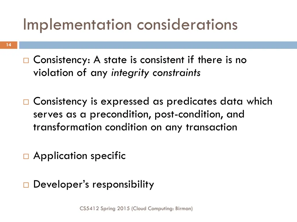 implementation considerations 2