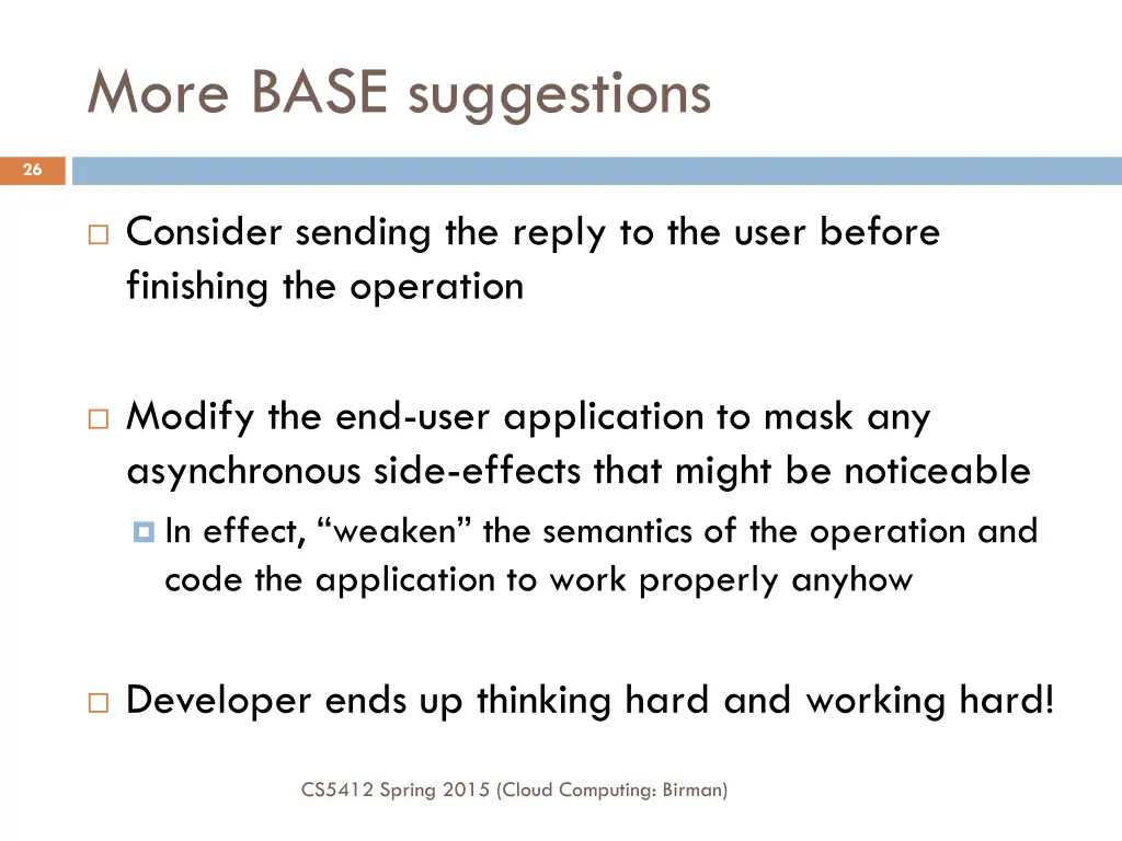 more base suggestions