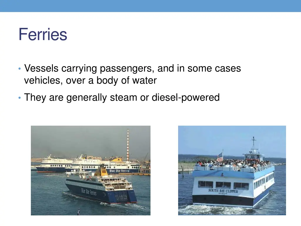 ferries