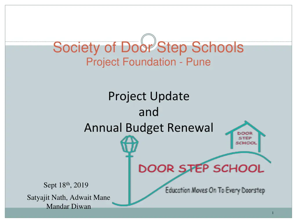 society of door step schools project foundation