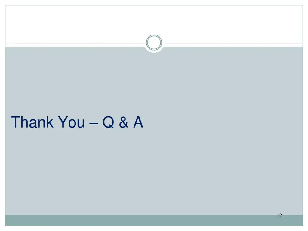 thank you q a 1