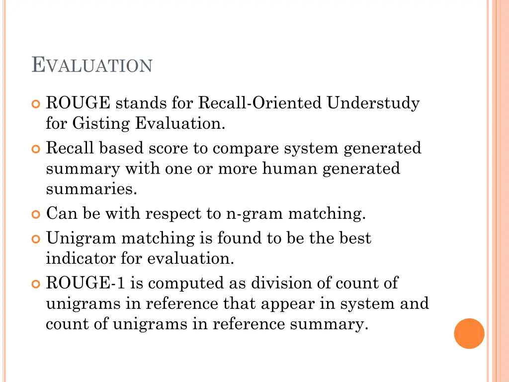 e valuation 1