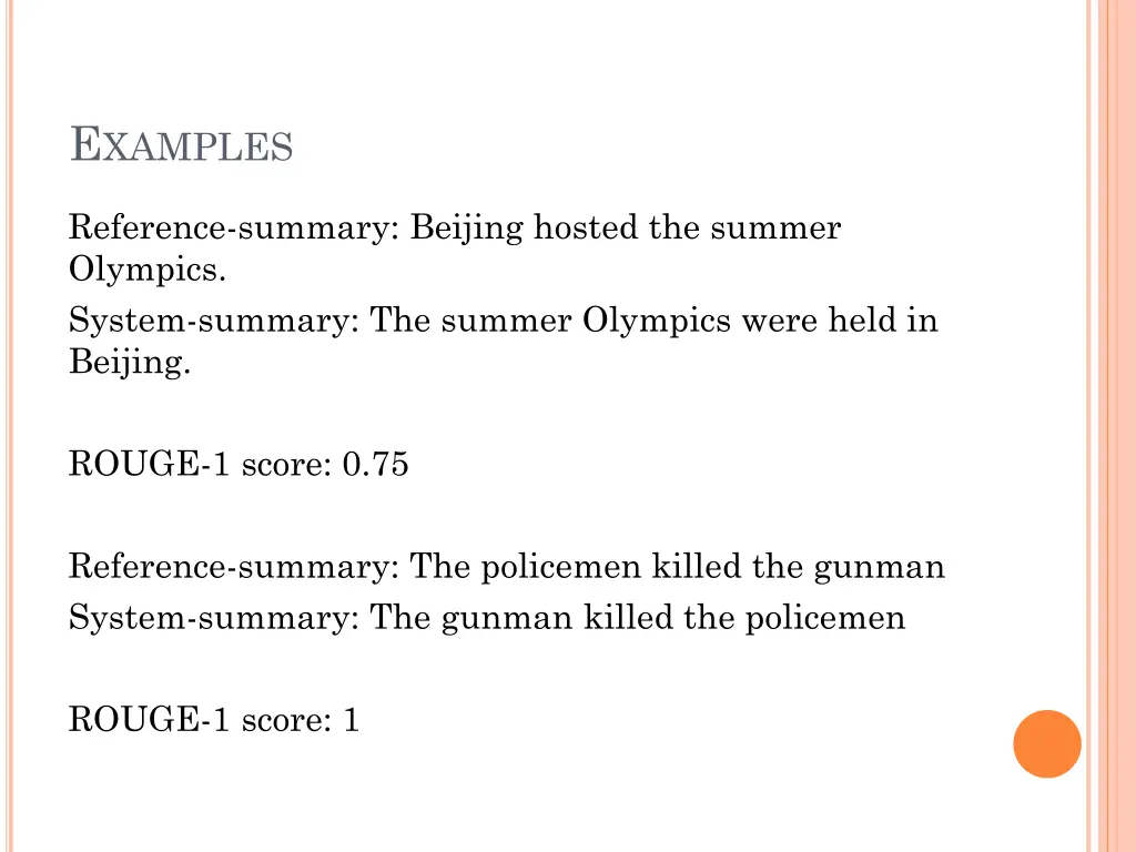 e xamples
