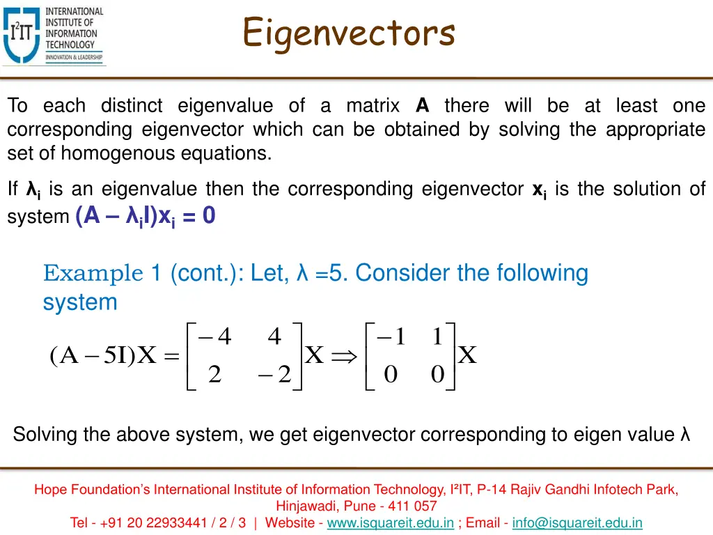 eigenvectors