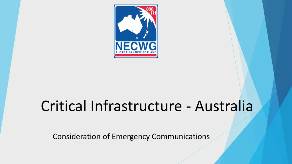 critical infrastructure australia