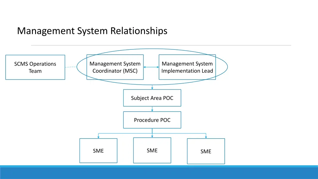 management system relationships