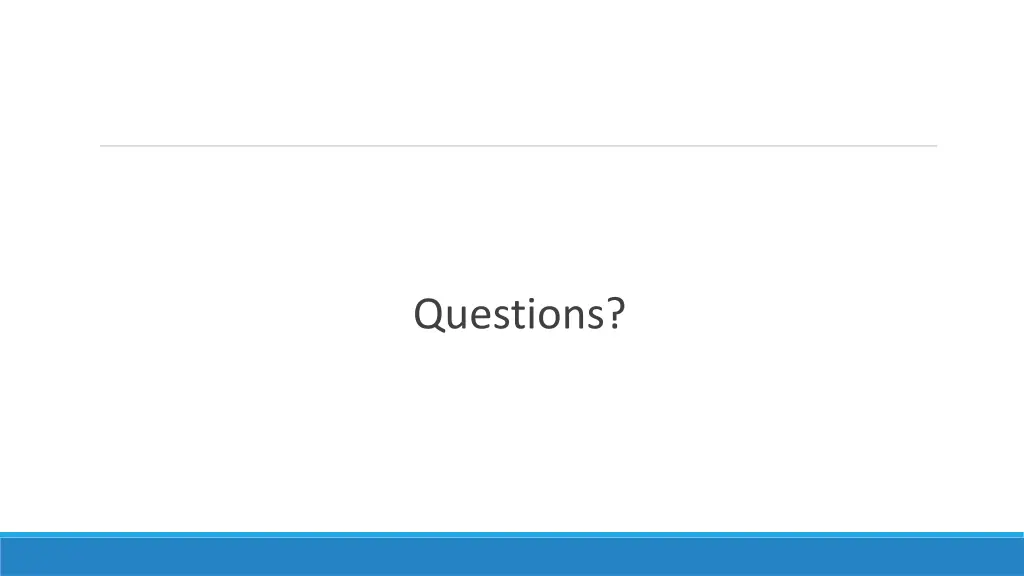 questions