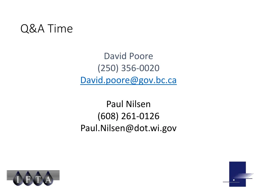 q a time