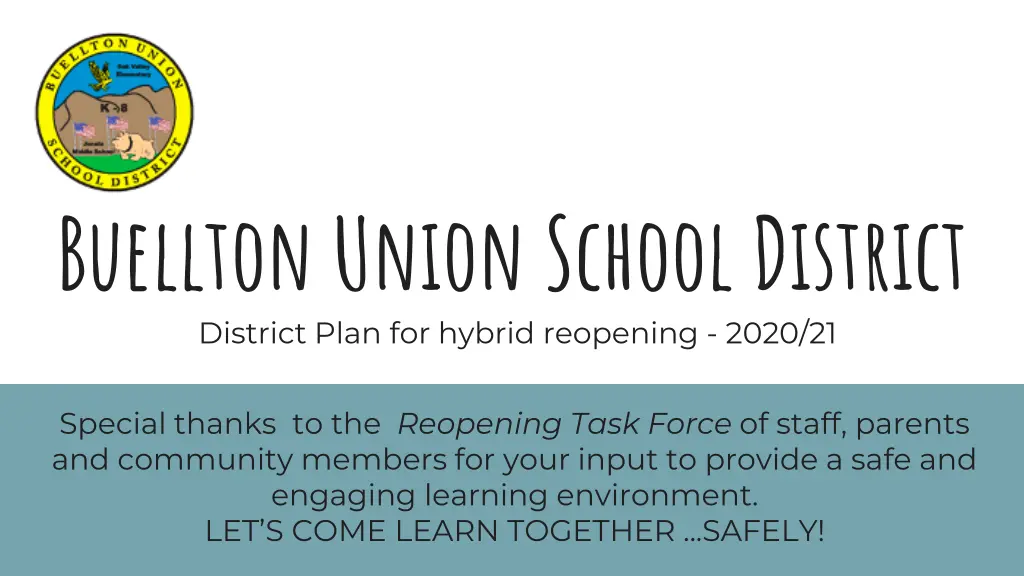 buellton union school district district plan