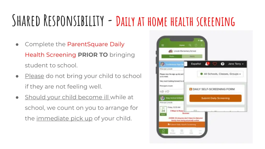 shared responsibility daily at home health