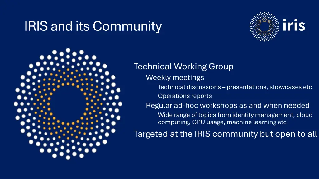 iris and its community