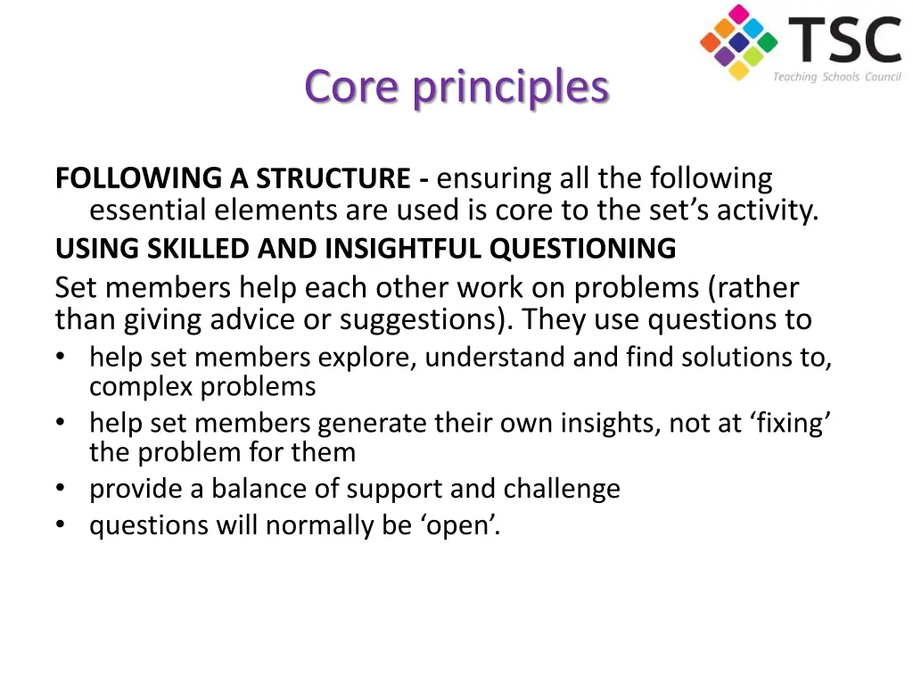 core principles