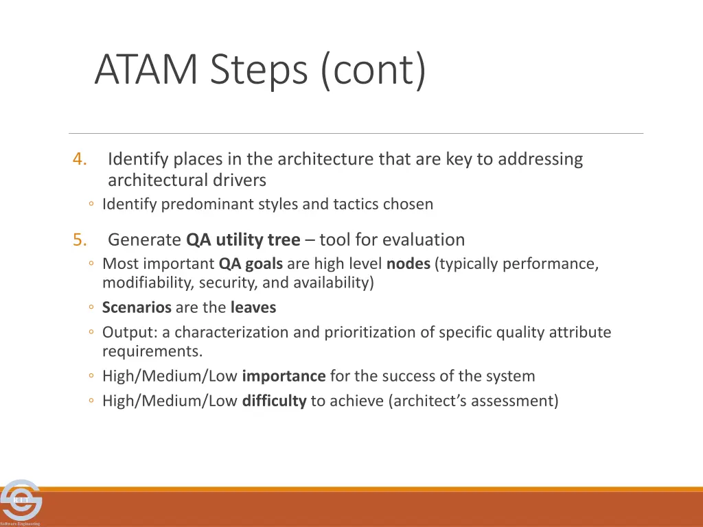 atam steps cont