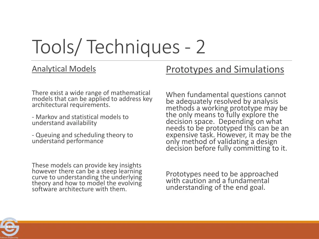 tools techniques 2