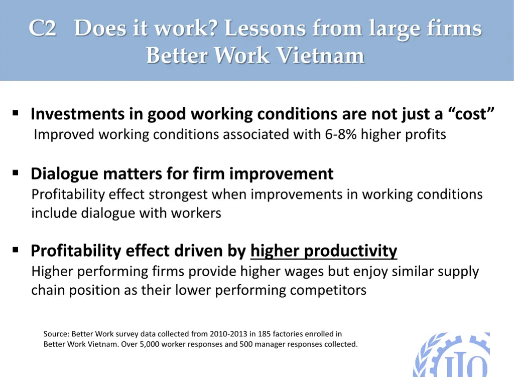 c2 does it work lessons from large firms better