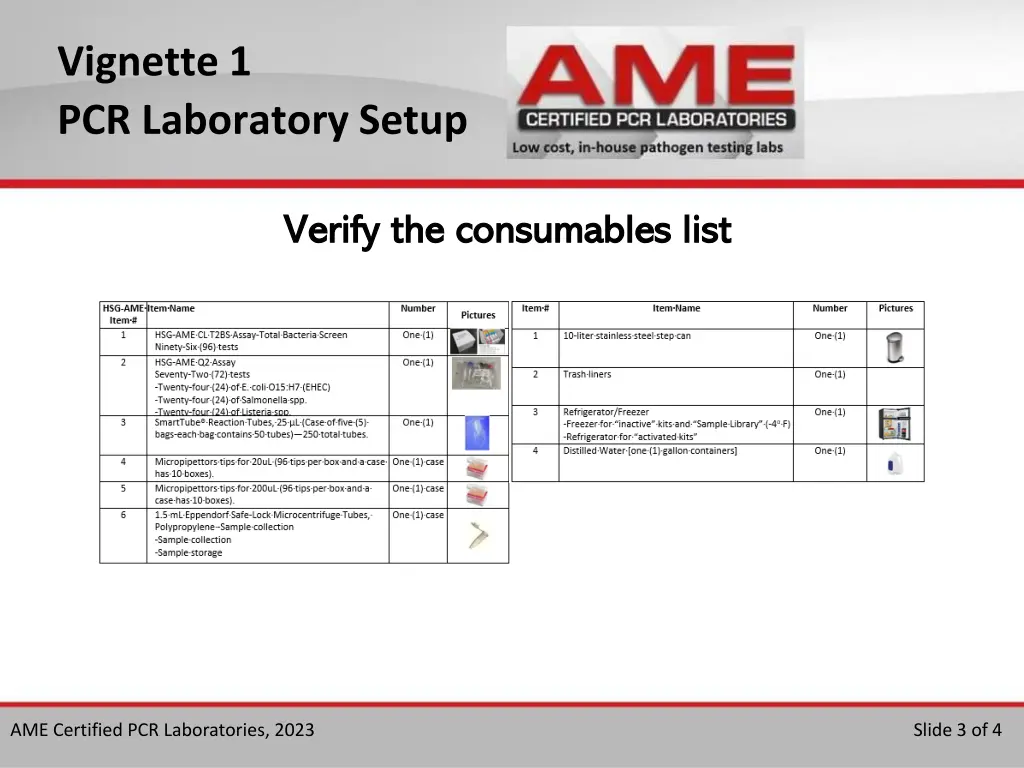 vignette 1 pcr laboratory setup 2