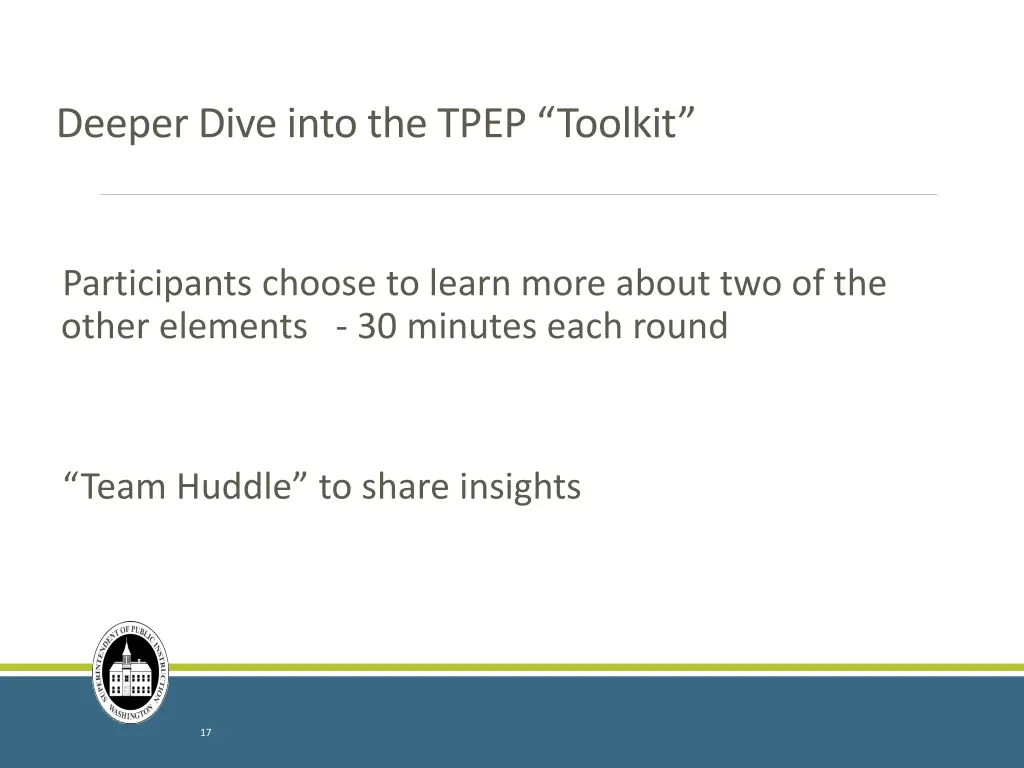 deeper dive into the tpep toolkit