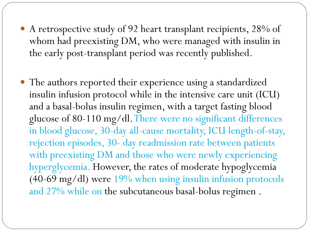 a retrospective study of 92 heart transplant