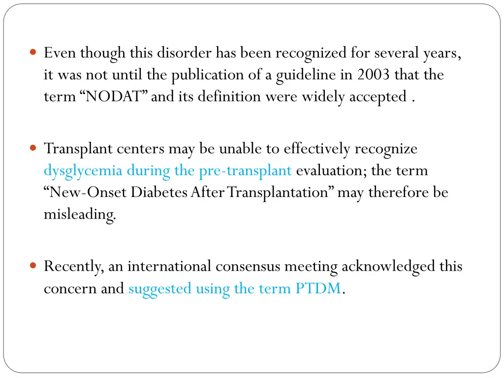 even though this disorder has been recognized