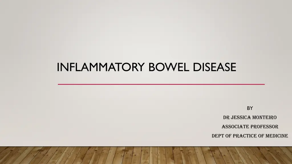 inflammatory bowel disease