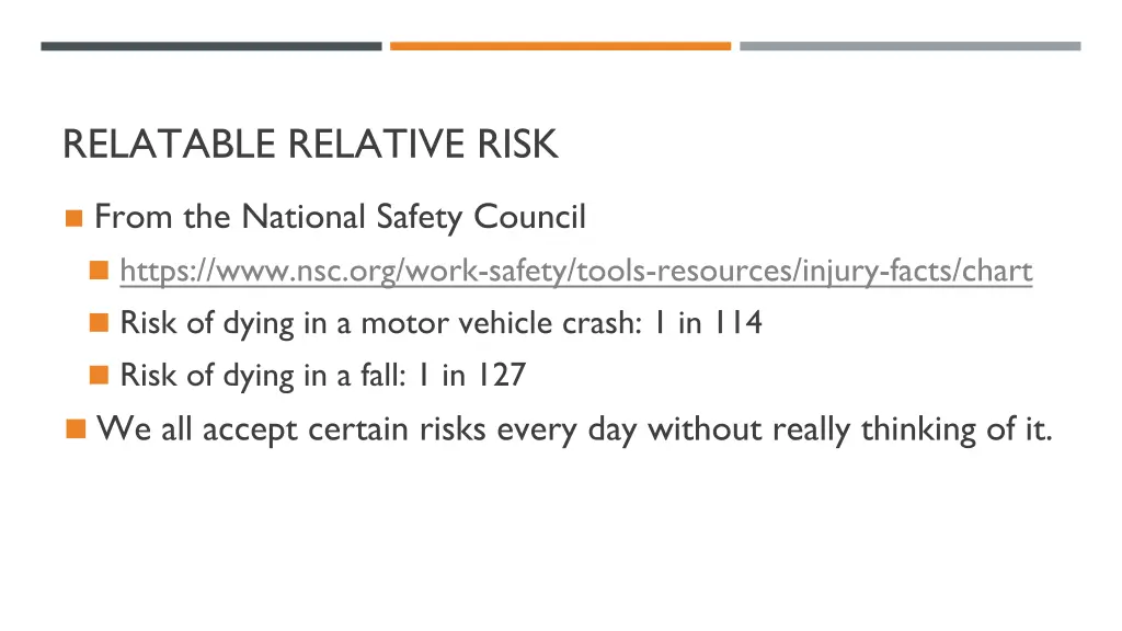 relatable relative risk