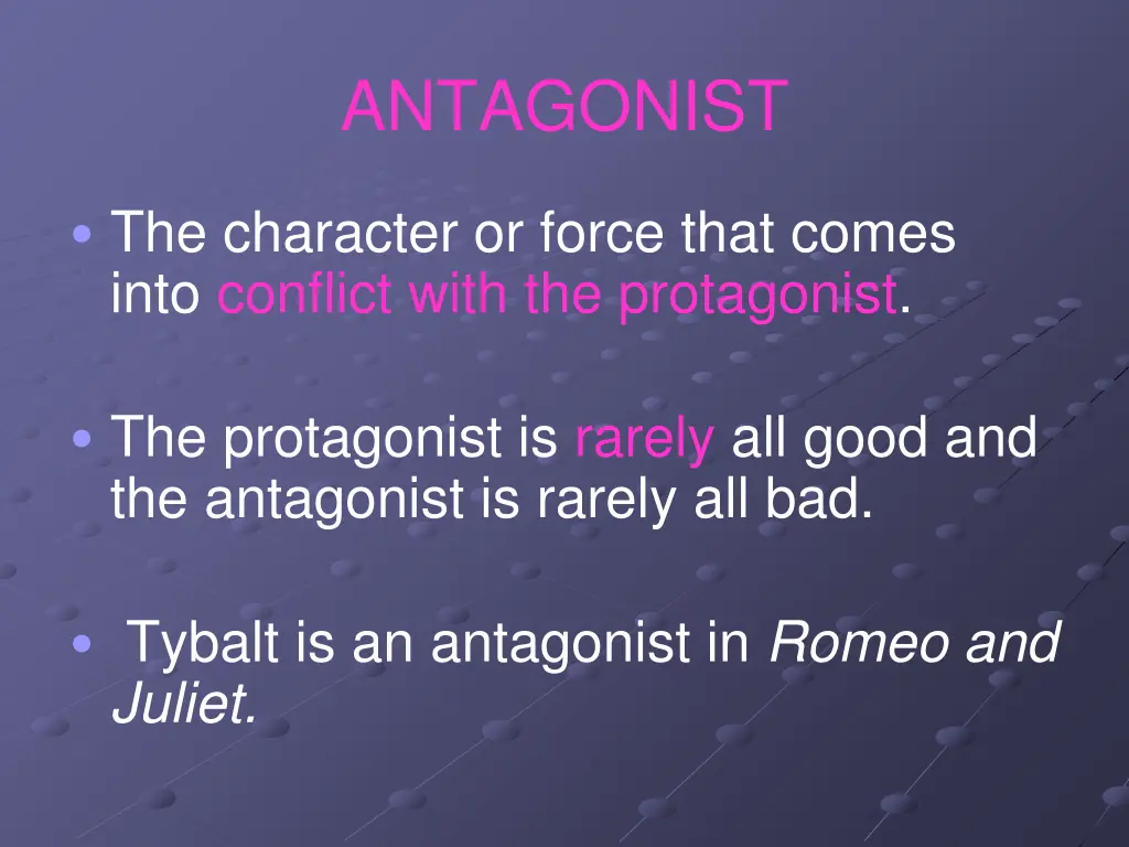 antagonist