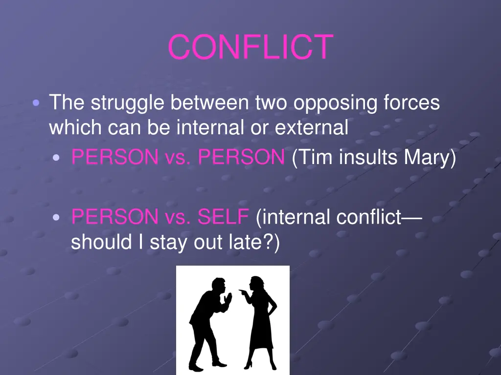 conflict