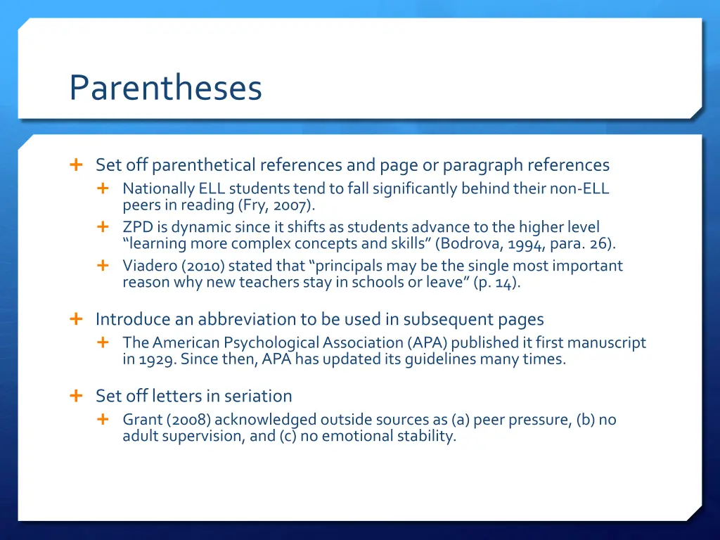 parentheses 1
