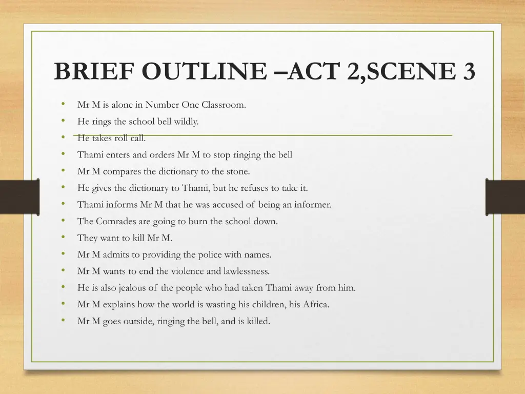 brief outline act 2 scene 3