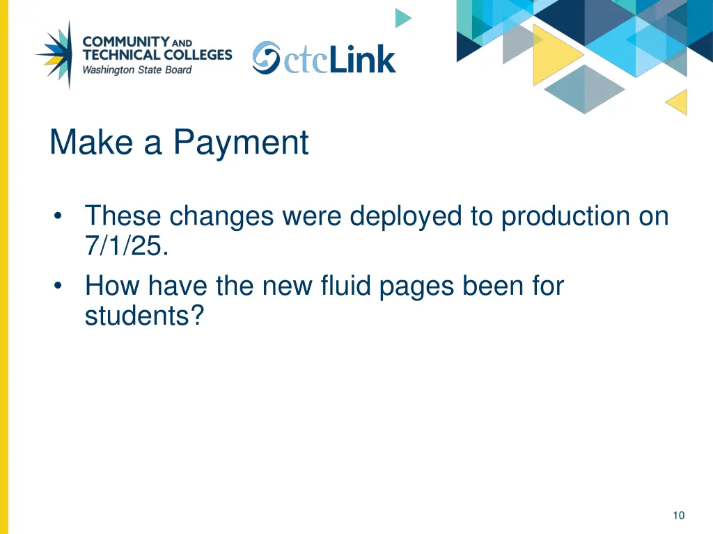 make a payment