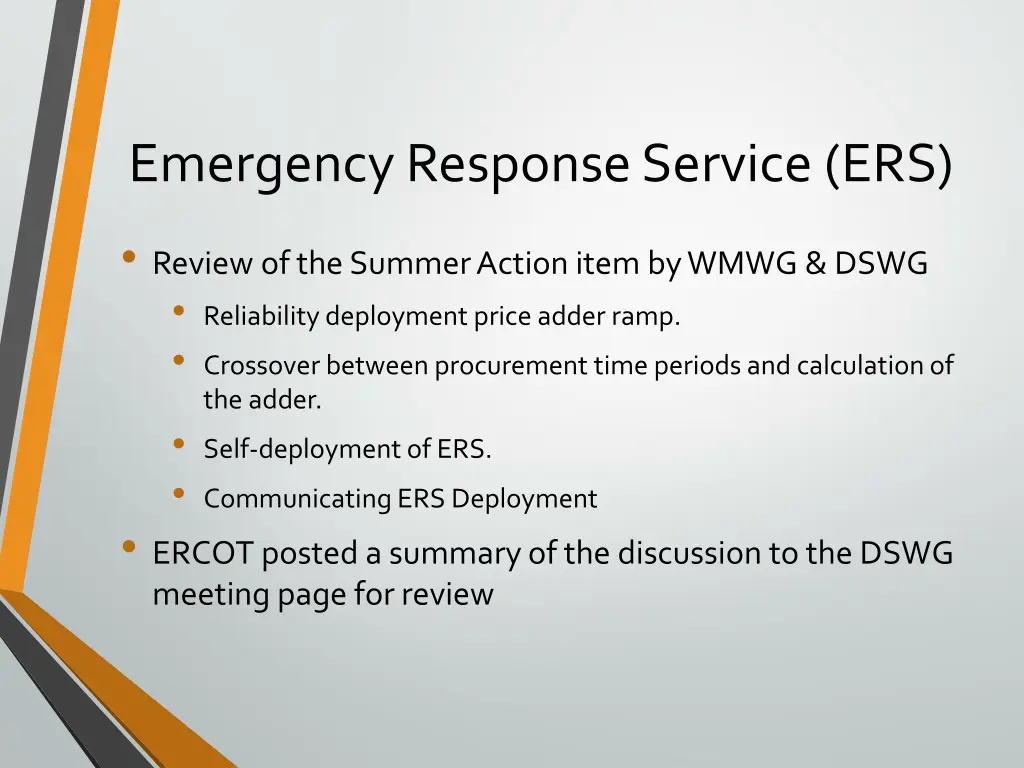 emergency response service ers