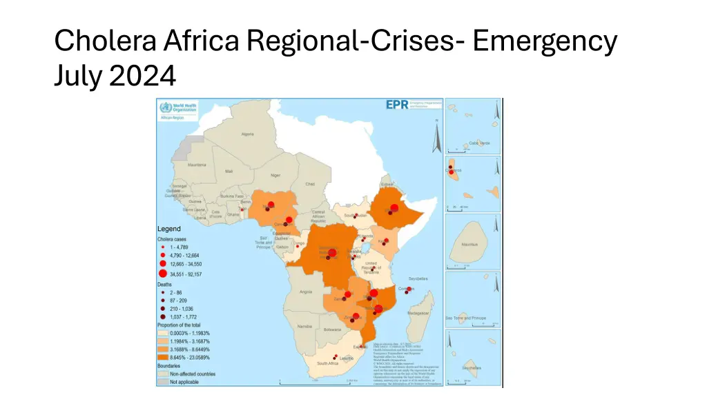 cholera africa regional crises emergency july 2024