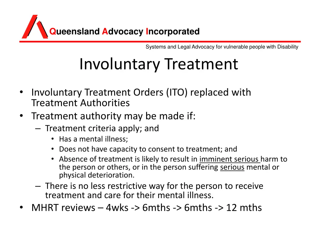 queensland advocacy incorporated 8