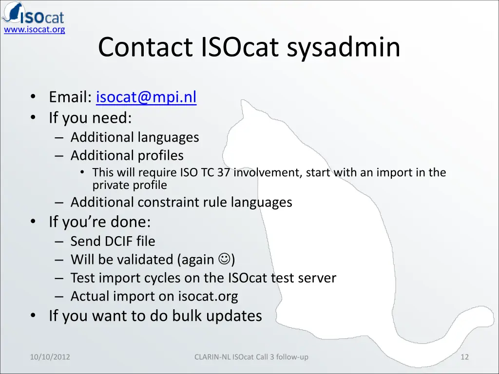 www isocat org www isocat org 11