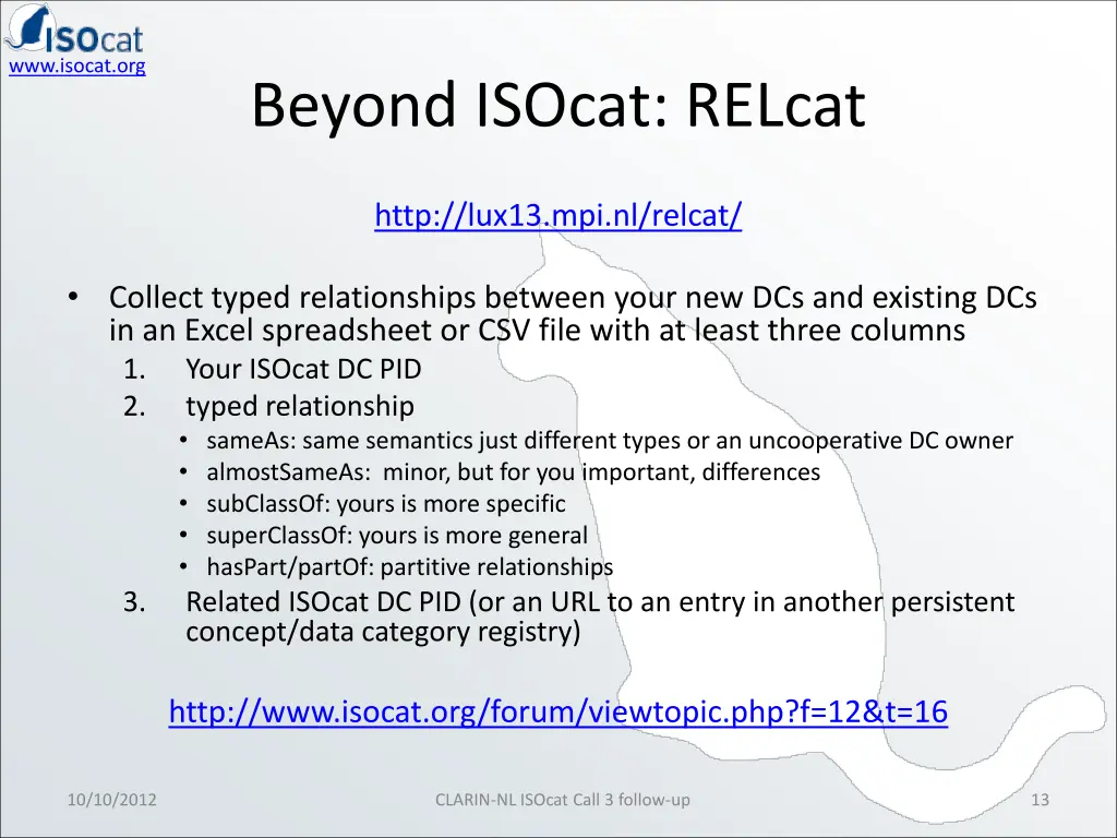 www isocat org www isocat org 12