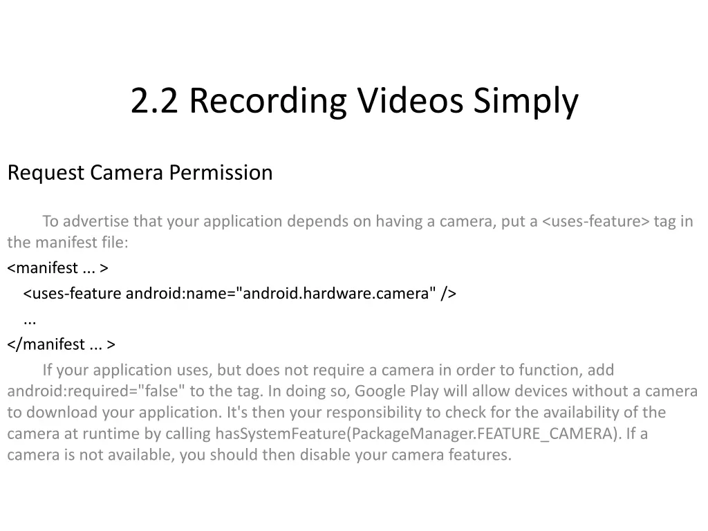 2 2 recording videos simply 1