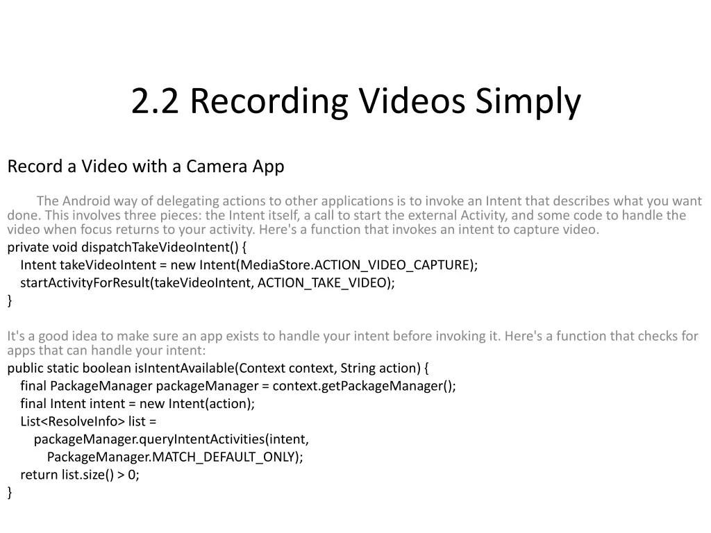 2 2 recording videos simply 2
