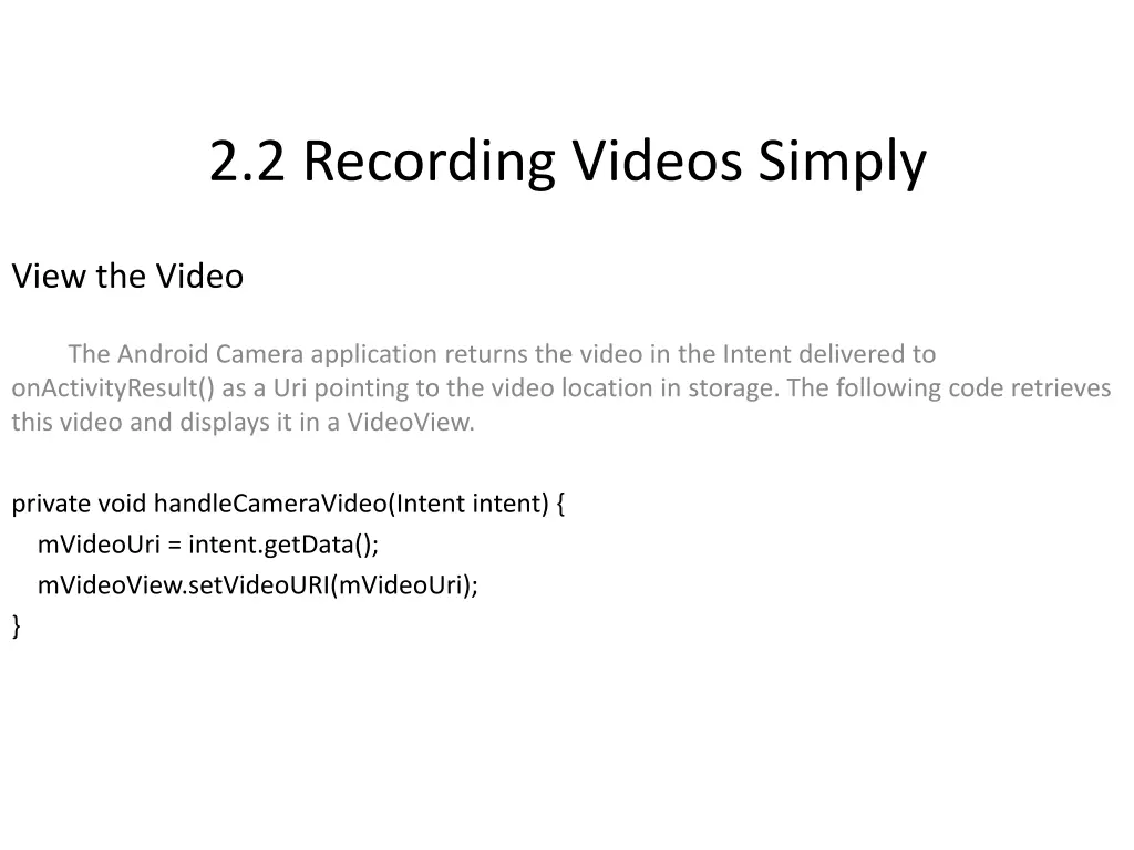 2 2 recording videos simply 3