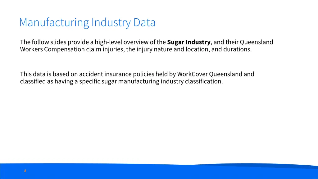 manufacturing industry data