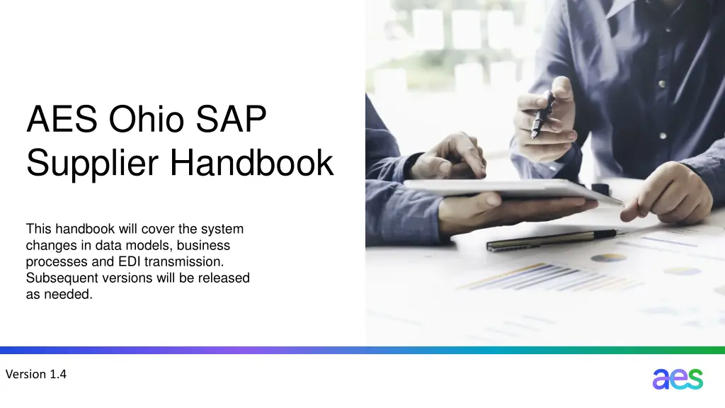 aes ohio sap supplier handbook