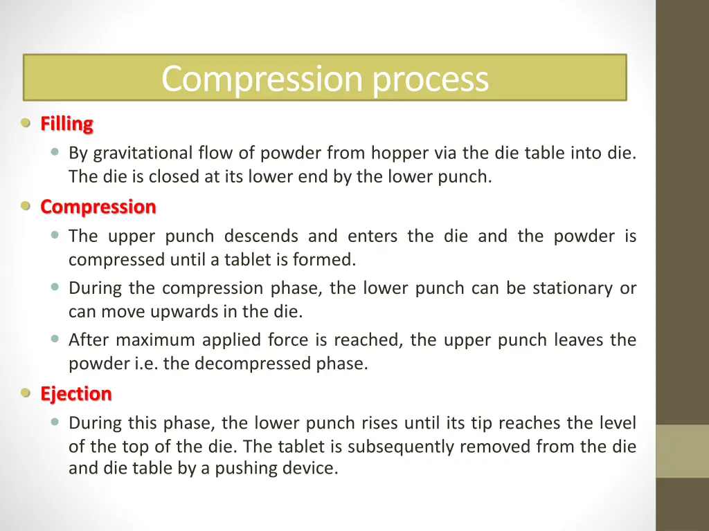 compression process