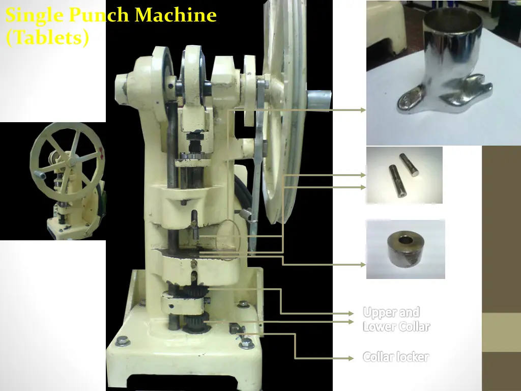 single punch machine tablets